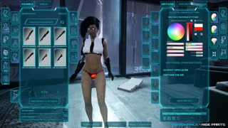 Cyberomance - Hide Body Parts