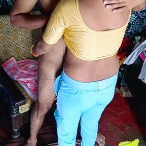 DESI DIRTY BHABI WANTS BIG COCK OF HER LAUNDRY BOY  DESI BHABHI