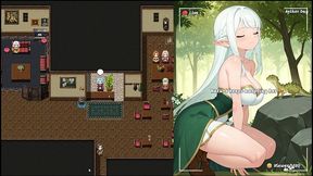 ntr tales the elf next stream [ cuckold hentai game ] ep.3 cheating gf flirt with her streaming fan !