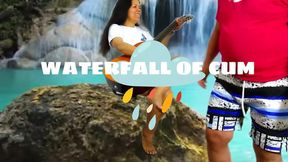 Deluge of creampie with Adamandeve and Lupo