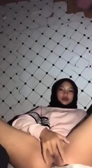 Awek Tudung Cantik Melancap