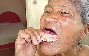 HELLOGRANNY Latin Grannies Show Curves In Home Pictures