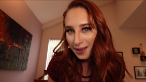 Curvy redhead Alice Marie enjoys POV sex