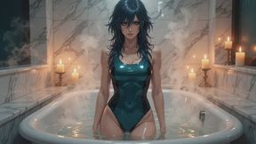 Underwater Fetish Stories #14: Mermaid's Breathless Bath Confession