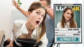 VIP4K: Naughty&#x1F608; Teen Una Fairy, Bad Girl Spank Pleasure with Loan Manager