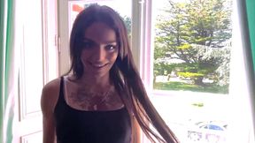 She Bangs an Old Man in Front of Her Boyfriend