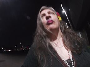 BimBo Mature TV is outdoors and searching for cocks to pleasure