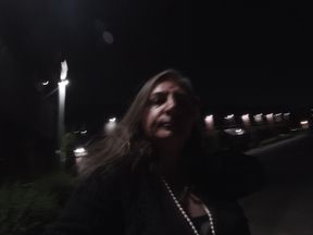 BimBo Mature TV is outdoors and searching for cocks to pleasure