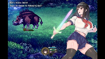 Futanari Uniform [ FUTA Hentai Game ] Ep.2 Handjob special skill !