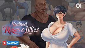 Stained Roses &amp; Lilies Gameplay Part 1 - A Lustful Desires of Goro