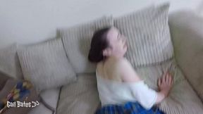 Asking for trouble, sassy teenie calls the shots on this financial scam gone wild