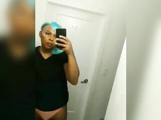 Green wig tryon