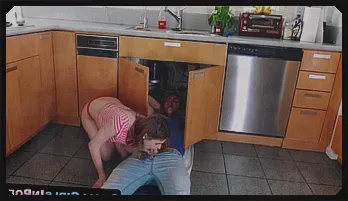 Petite Teen Seduces Plumber with Deepthroat Skills