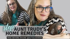 step-Aunt Trudy's Home Remedy of Spanking and Handjob Taboo MiLF Femdom POV