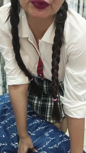 A Tution Teacher Fucked His Sexy Student, Hardcore Sex