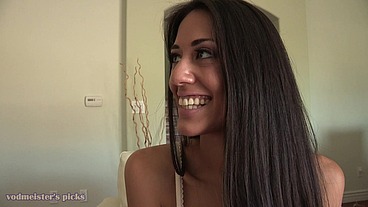 Cute MILF with large natural breasts gets licked and played with by another cute girl