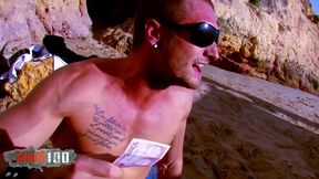 milky cooper and leo galvez anal sex fun at the beach