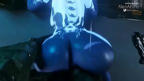 Cortana fuck by Master Chief