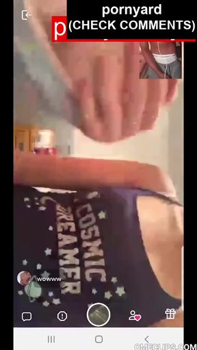 Teen amateur girl reacts to her first homemade porn experience