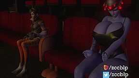 Widow And Tracer At Cinema