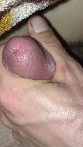 Small movie with little dick masturbating