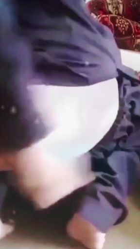 Desi Sissy ass ready for breed, using  cucumber   Clip 1