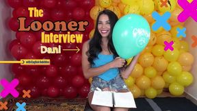 Looner Interview with Dani – A Fun Balloon Pop Session - 4K