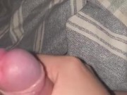 Chubby tight foreskin small dick fun time