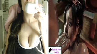 HARD FUCKED BY FUTANARI AND GETTING CREAMPIE- Hentai Futa React