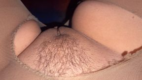 I really wanted to experience an orgasm, so I didn't regret tearing my tights.