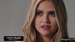 Deeper. Natural Busty Blonde Angie Faith Gets Used Like A Fuck Toy And Spit-Roasted