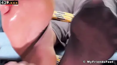Foot-WorShipped! Hot Guys Lick & Suck Toes of Their Buddy's Ft