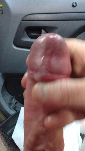 Hard wanking and cumshot