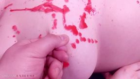 BDSM Nipple Squeezing For Pale Redhead Teen