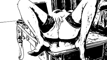 Granny pussy cartoon