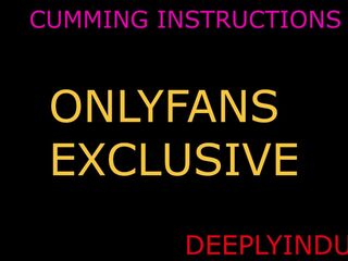 cumming instrucrions listen to my voice and do as your told (audioroleplay) dirty nasty talking