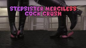 Stepsister Cock Crush in High Thigh Black Boots, No Mercy! (Close Version) - Tamystarly - Balls Trample, Shoejob, CBT, Trampling, Bootjob, Stomping