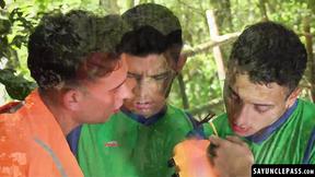 ”Dimitry Simonit joined by Latino hotties to fulfill their sexy desires”