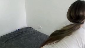 A beautiful Latina finds herself lost far from home and asks a stranger for help, but he helps her in exchange for a hard fuck