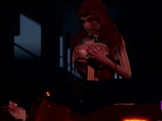 Doctor Strange injects all his magic into Scarlet Witch