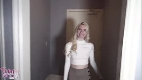 Fucking 2 Get A Job! Blonde Celestina Blooms Fucks Boss Seth Brogan!