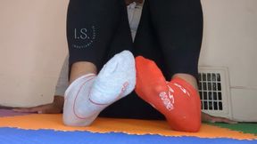 What's under my socks?!