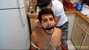 Bondage Blowjob for Captive - Sebastian Cums - Richard Lennox - Manpuppy - MP4 720 Remaster