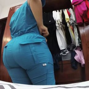 Shocking video of big butt Latin woman