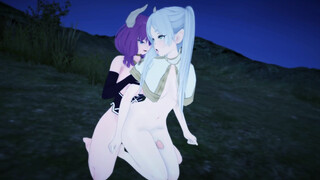 Frieren Beyond Tour's End: Futa Frieren and Futa Aura