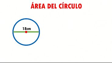&Aacute_REA DE UN C&Iacute_RCULO Super facil - Para principiantes