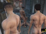 Back Alley Gangbang