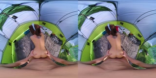 VR Conk Naughty Camping Sex With Redhead Hottie Lumi Ray VR Porn
