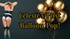 Celeste's First Balloon Pop