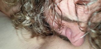 Licking, sucking, fucking. He makes me cum so nicely that I have to let him squirt inside me. Creampie 1 of 4